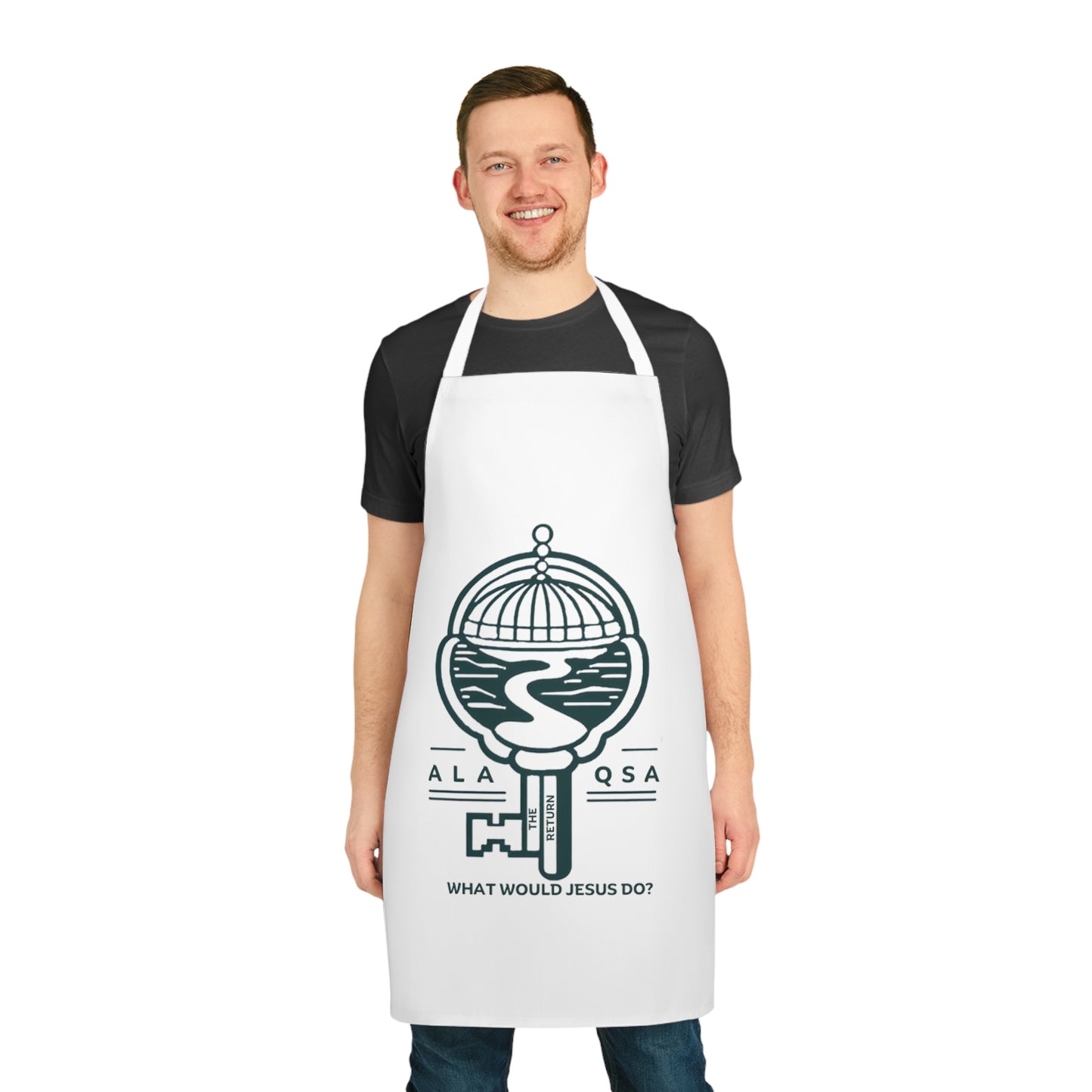 Apron, 5-Color Straps (AOP)