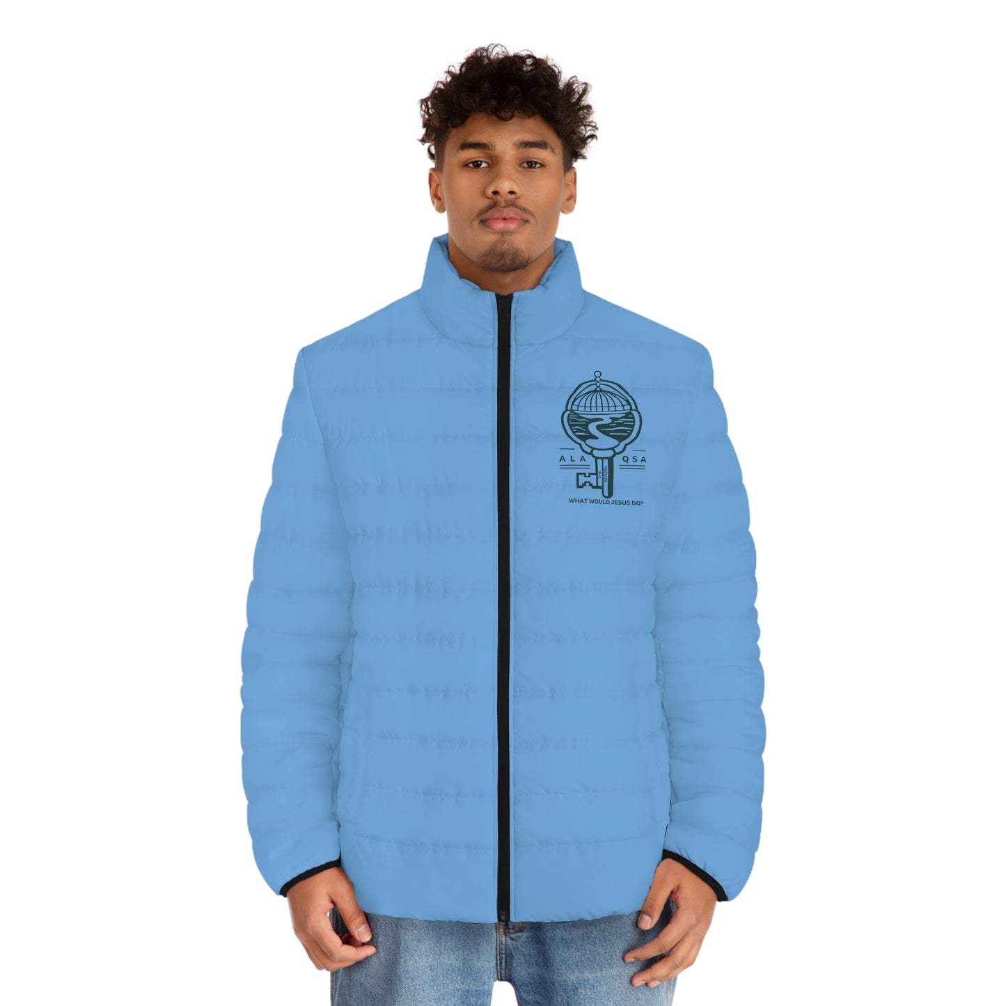Men's Puffer Jacket (AOP)