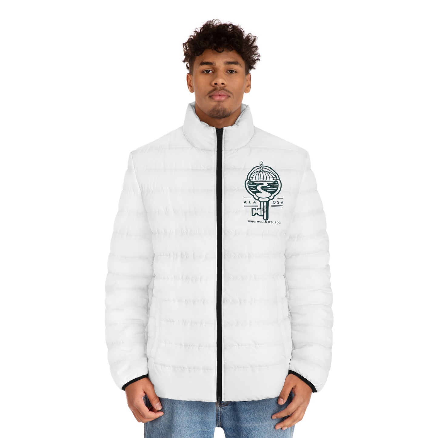 Men's Puffer Jacket (AOP)