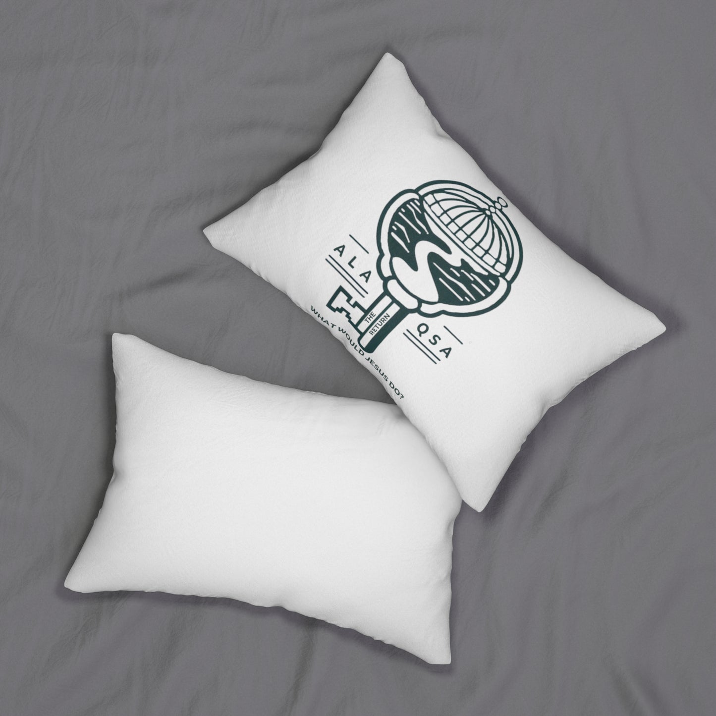Spun Polyester Lumbar Pillow