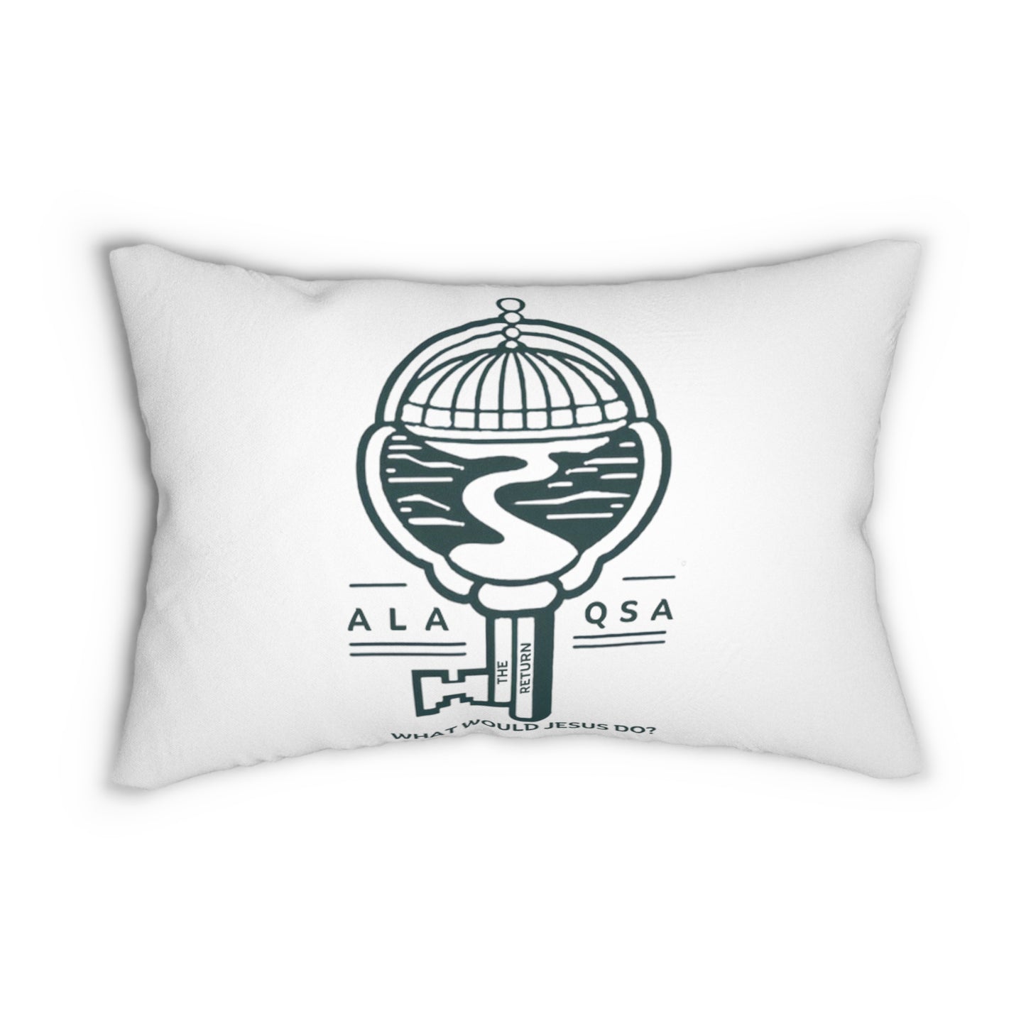 Spun Polyester Lumbar Pillow