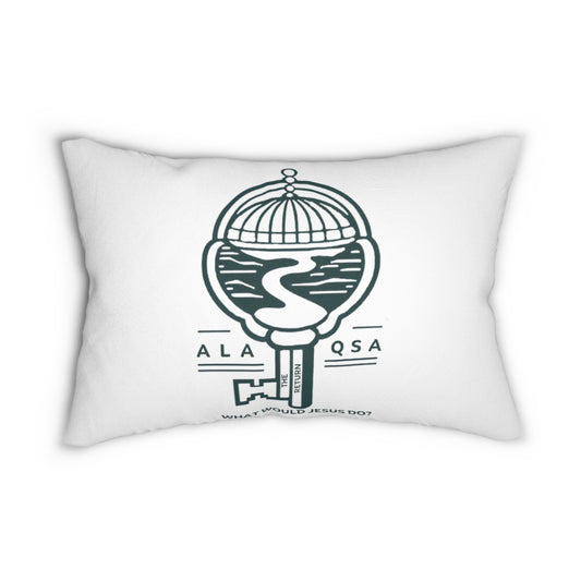 Spun Polyester Lumbar Pillow