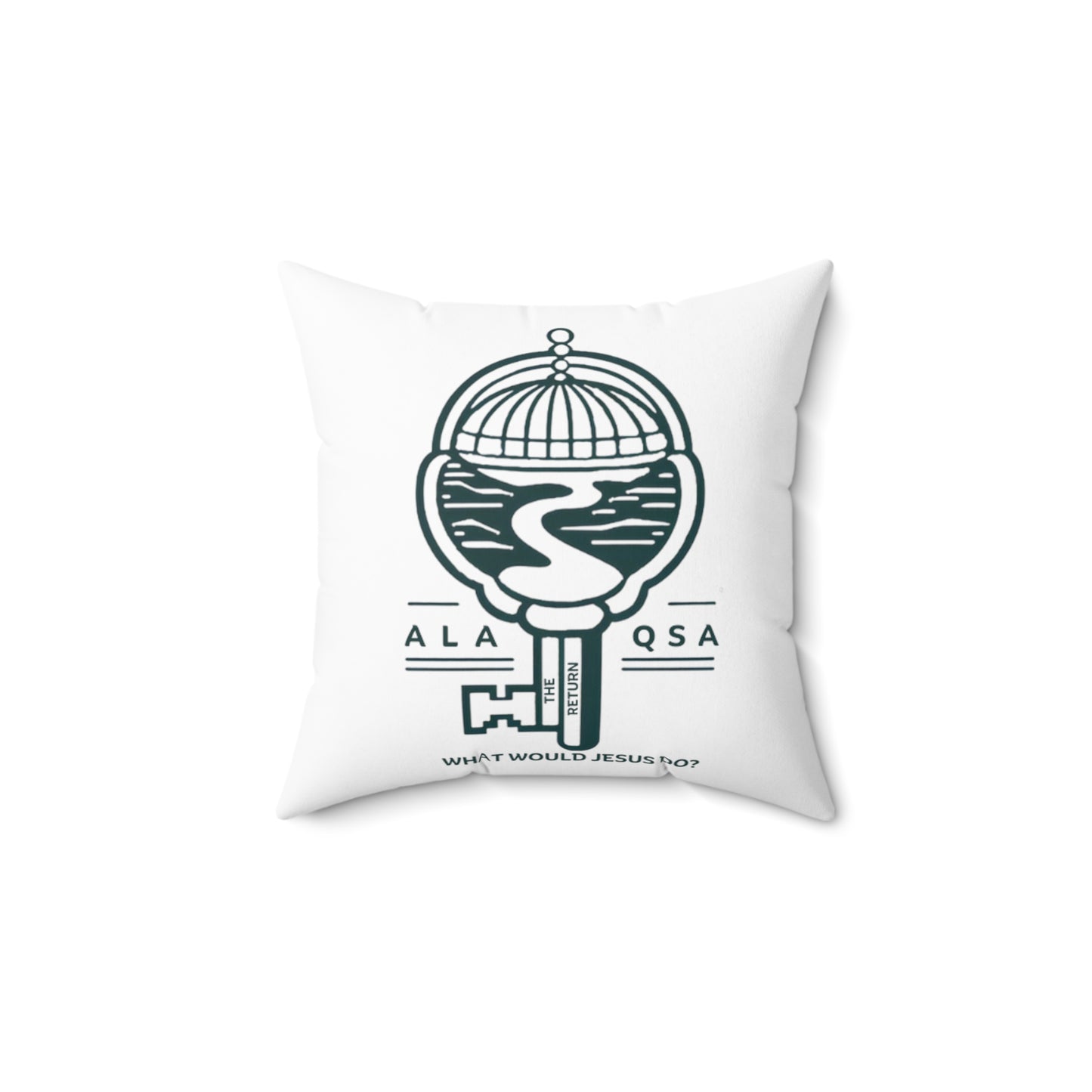 Spun Polyester Square Pillow