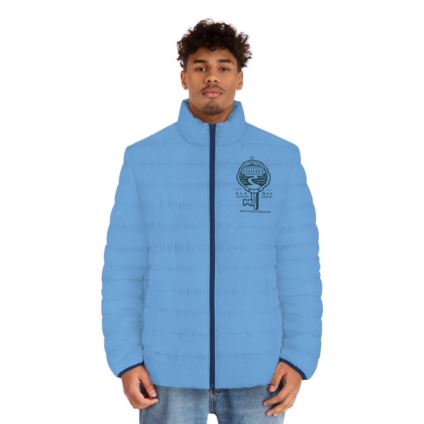 Men's Puffer Jacket (AOP)