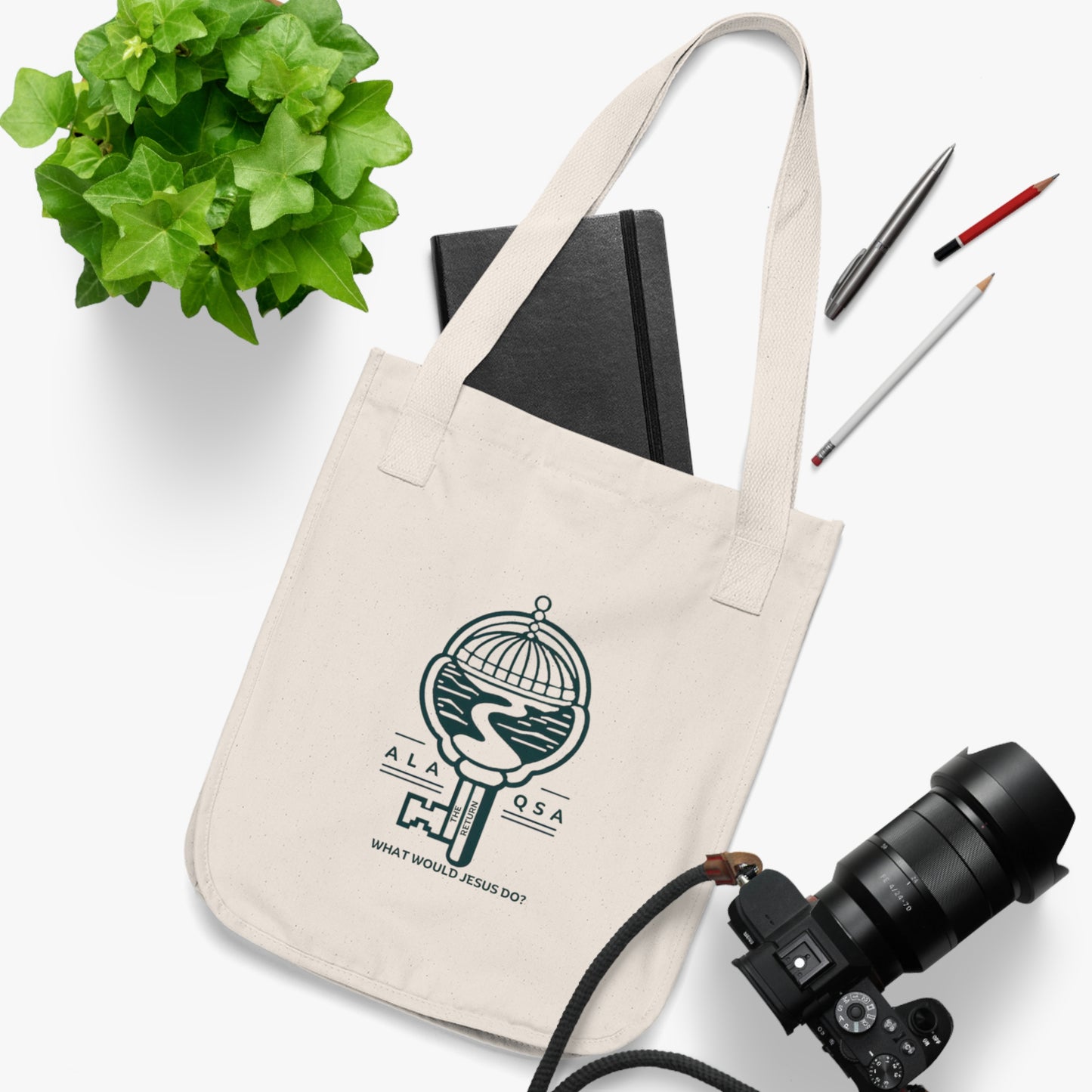 Organic Canvas Tote Bag