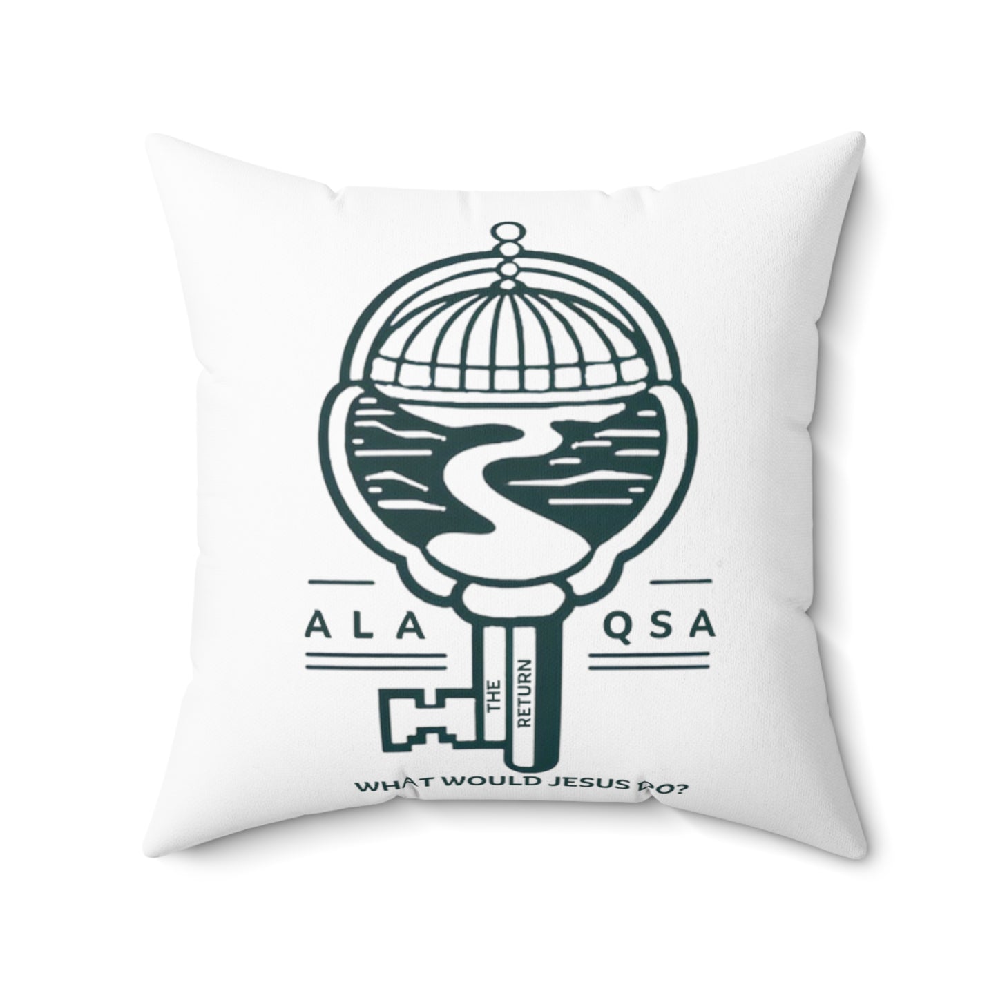 Spun Polyester Square Pillow