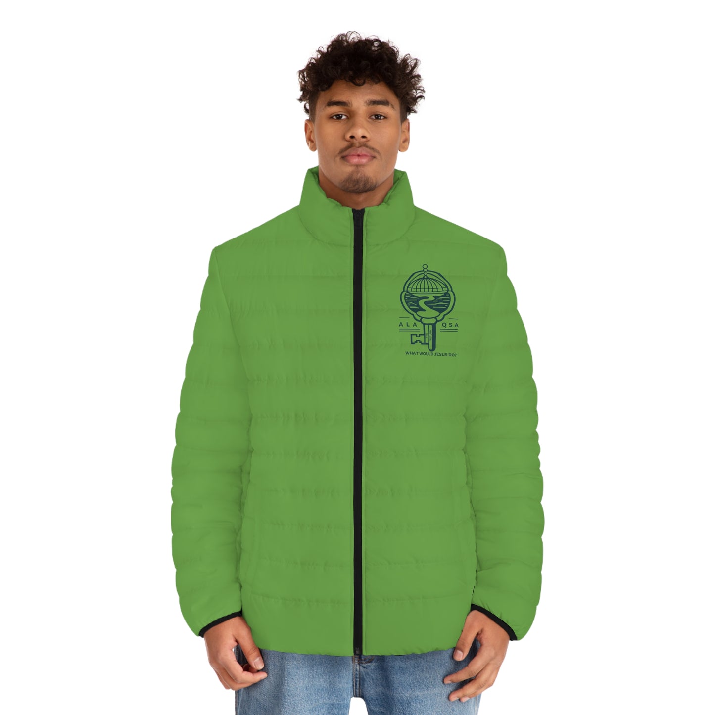 Men's Puffer Jacket (AOP)