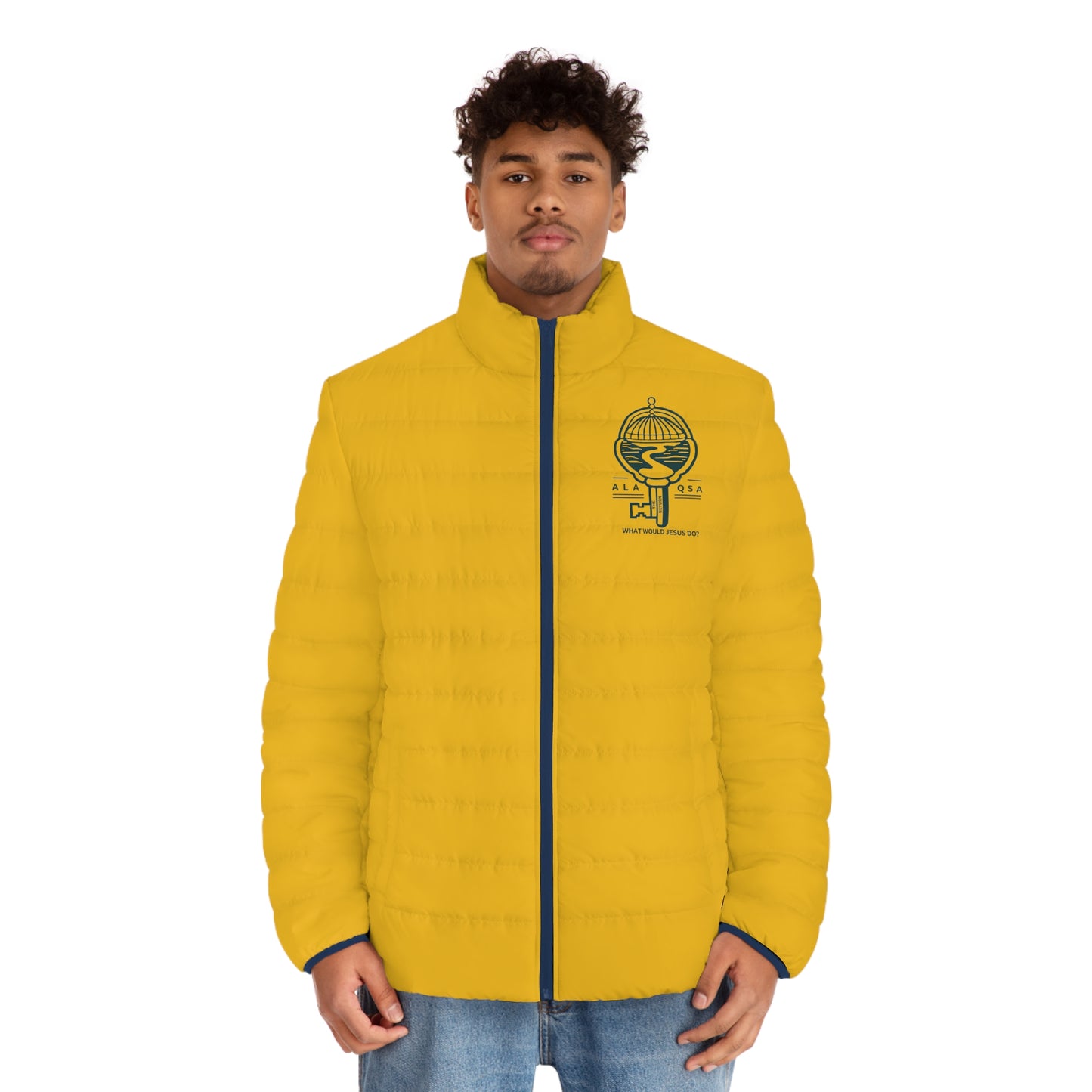 Men's Puffer Jacket (AOP)